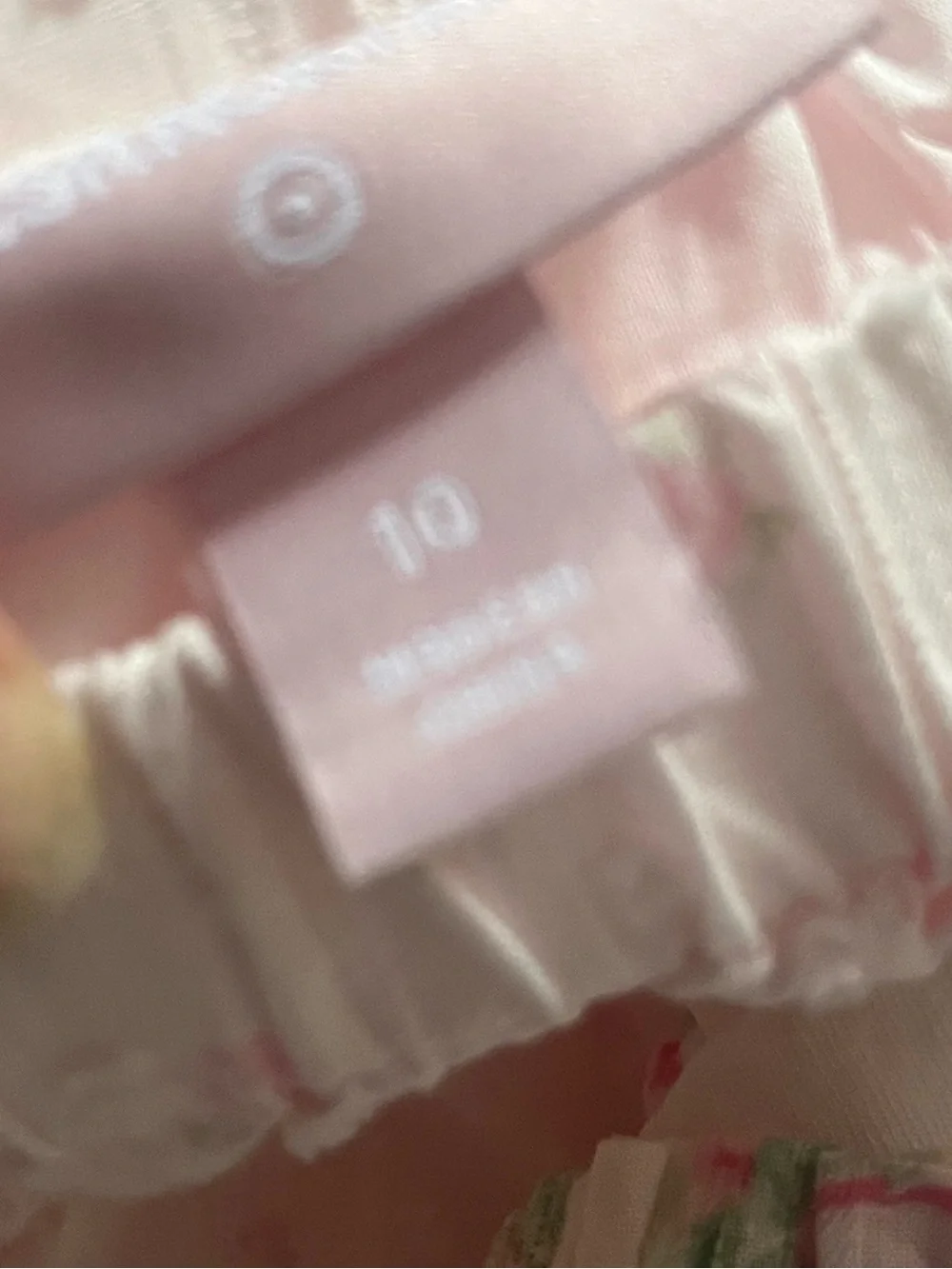 NWT Love Shack Fancy x Target Girls’ Isla Blooming Pink Tiered Maxi Skirt Sz 10